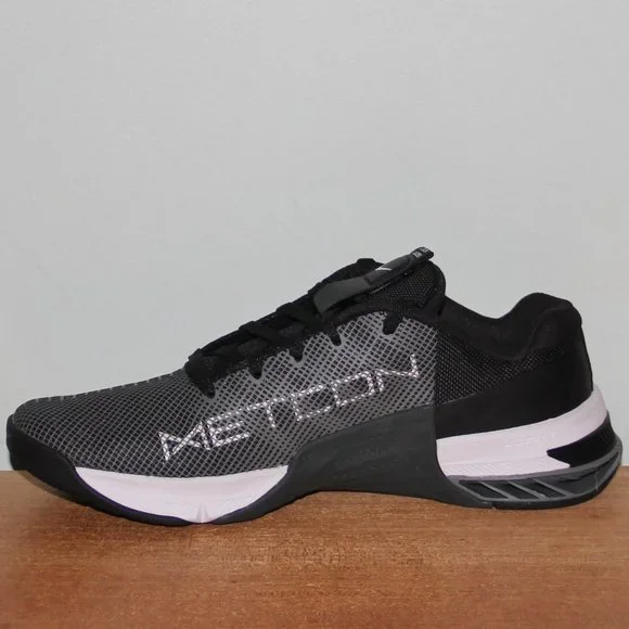 Nike Metcon 8 Crossfit Training Shoes Mens 7 Womens 8.5 Black Grey